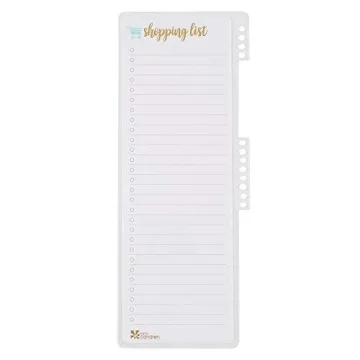 Erin Condren Snap-in Wet Erase Dashboard for Meal Planning