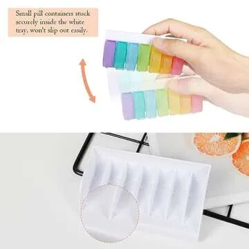 Compact & Stylish Pill Box for Daily Medication Management