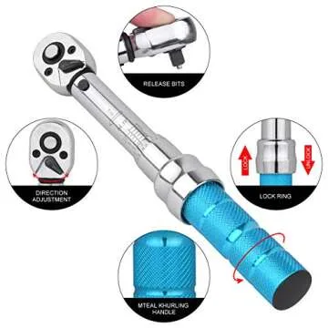COTOUXKER Bike Torque Wrench Set for Precise Maintenance