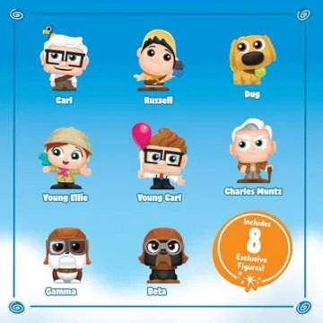Disney Doorables UP Collector Pack - Collectible Blind Bag Figures for Kids 5 Up, Amazon Exclusive