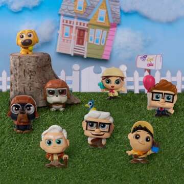 Disney Doorables UP Collector Pack, Collectible Blind Bag Figures, Kids Toys for Ages 5 Up, Amazon Exclusive