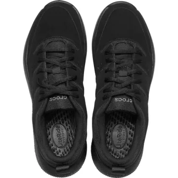 Slip Resistant Crocs Men's On The Clock Sneakers