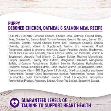 Healthiest Puppy Food with Chicken and Salmon