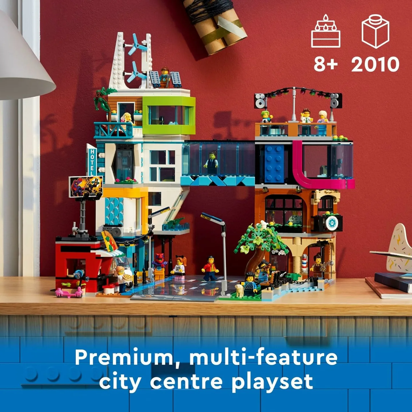 LEGO City Downtown 60380 Playset for Kids Ages 8+