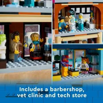 LEGO City Downtown 60380 Playset for Kids Ages 8+