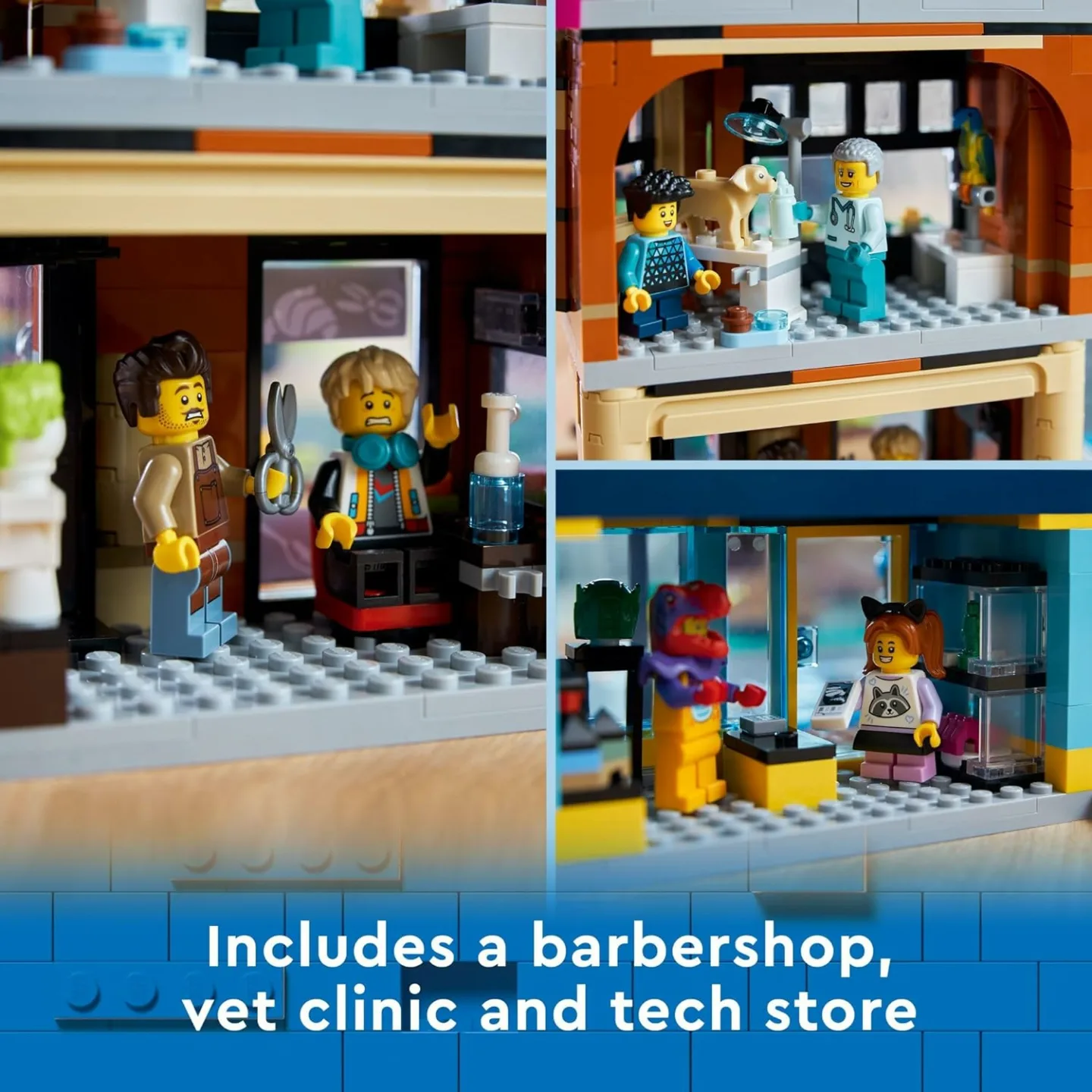 LEGO City Downtown 60380 Playset for Kids Ages 8+