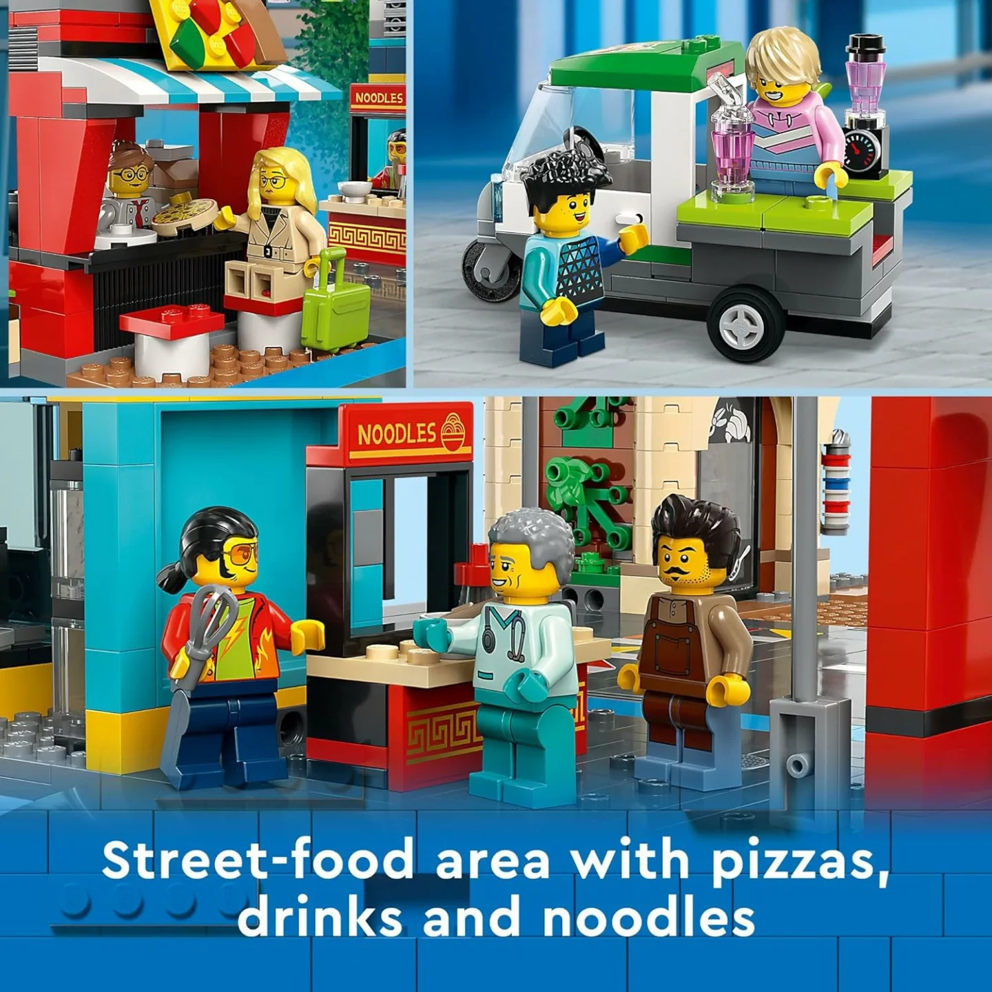 LEGO City Downtown 60380 Playset for Kids Ages 8+
