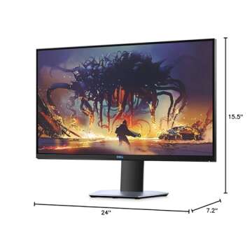 Dell S-Series 27-Inch Screen LED-Lit Gaming Monitor (S2719DGF); QHD (2560 x 1440) up to 155 Hz; 16:9; 1ms Response time; HDMI 2.0; DP 1.2; USB; FreeSync; Height Adjust, Tilt, Swivel & Pivot