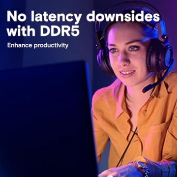 Crucial 32GB DDR5 RAM Kit 5600MHz Performance Upgrade