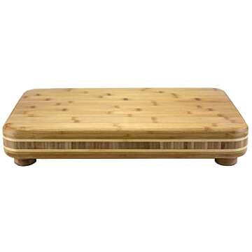 Totally Bamboo Bamboo Big Easy Chopping Block, 19" x 13.5"