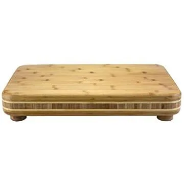 Totally Bamboo Bamboo Big Easy Chopping Block, 19" x 13.5"