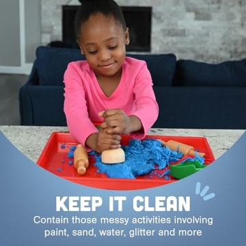 Constructive Playthings Messy Trays for Kids' Creative Play