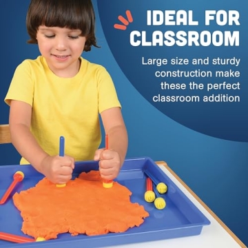 Constructive Playthings Messy Trays for Kids' Creative Play