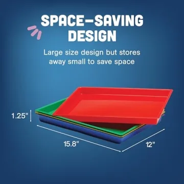 Constructive Playthings Messy Trays for Kids' Creative Play