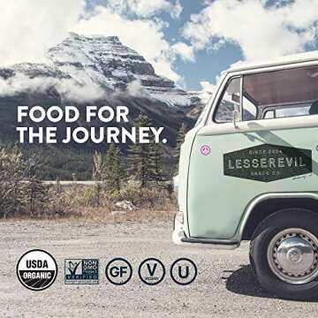 Lesserevil Organic Popcorn Himalayan Sweetness 35 Ounce