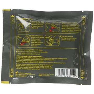 Celox Z-Fold Gauze (3in x 5' (7.6cm x 1.5m))