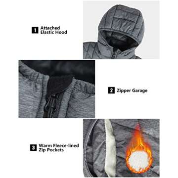 Lightweight Women's Long Puffer Coat for Winter Warmth