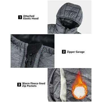 Lightweight Women's Long Puffer Coat for Winter Warmth