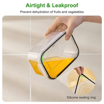 Leakproof Food Storage Containers - 5 PCS Freshness Keepers