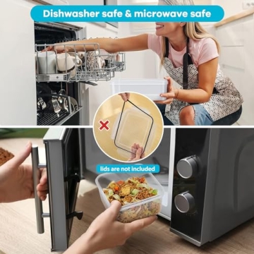 Leakproof Food Storage Containers - 5 PCS Freshness Keepers