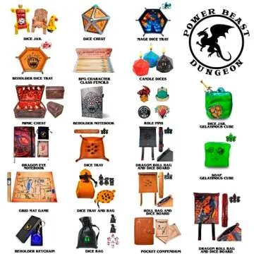 Unique DND Gelatinous Cube Dice Jail - Perfect Gift!