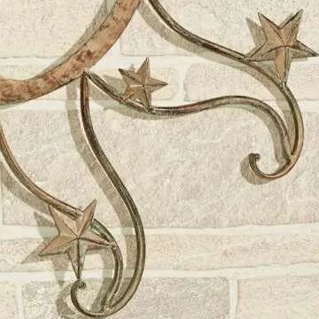 Unique Sun and Moon Face Metal Wall Art for Decor