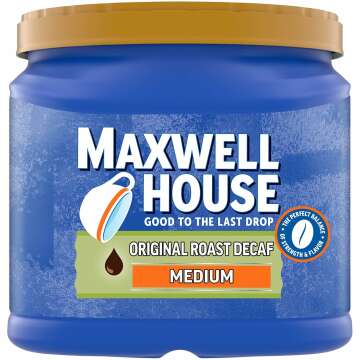 Maxwell House Original Roast Decaf Medium Roast Ground Coffee - 29.3 oz Canister