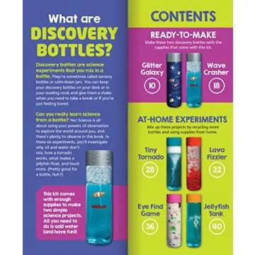KLUTZ Make Your Own Discovery Bottles Science/STEM Activity Kit