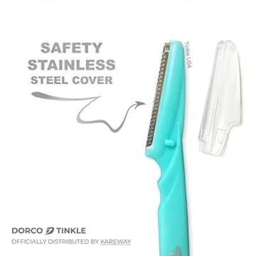 Dorco Tinkle Eyebrow Razors - Safe Hair Removal Tool