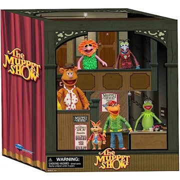 The Muppets Deluxe Backstage Action Figures Boxed Set