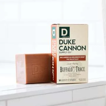 Duke Cannon Big Bourbon Soap Bar for Men - 10 oz. Luxury