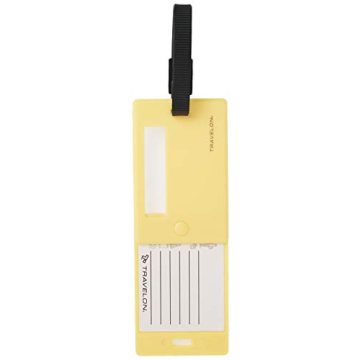 Travelon Set of 2 Neon Yellow Luggage Tags for Travelers