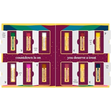 Burt's Bees Advent Calendar Lip Balm Set 12-Pack