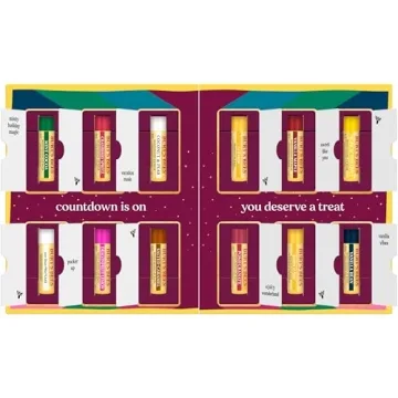Burt's Bees Advent Calendar Lip Balm Set 12-Pack