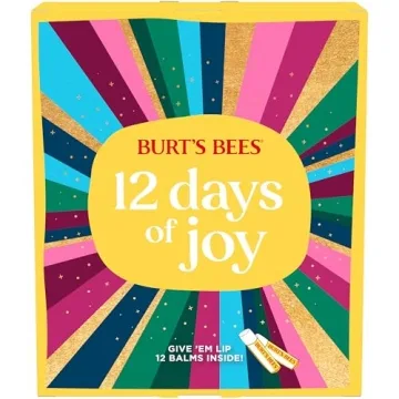Burt's Bees Advent Calendar Lip Balm Set 12-Pack
