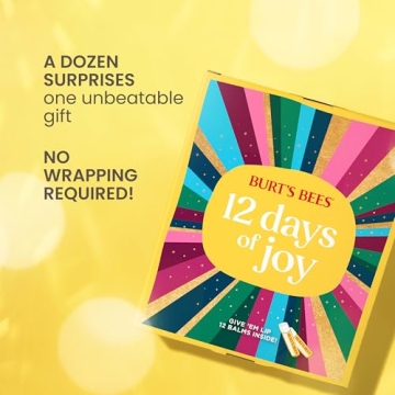 Burt's Bees Advent Calendar Lip Balm Set 12-Pack