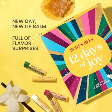 Burt's Bees Advent Calendar Lip Balm Set 12-Pack