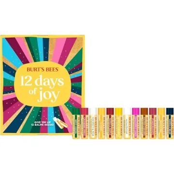 Burt's Bees Advent Calendar Lip Balm Set 12-Pack