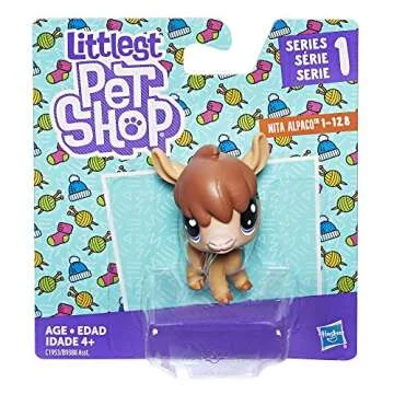 Littlest Pet Shop Single Pet (Alpaca) - Classic Scale Bobble-Head