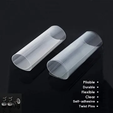 CAILENI 8 Pcs Transparent Cat Scratch Deterrent Couch Protector