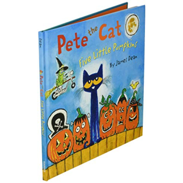 Pete the Cat: Five Little Pumpkins Halloween Book for Kids