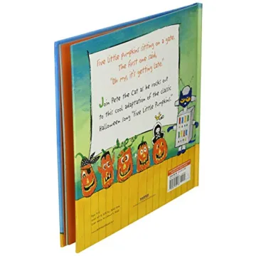 Pete the Cat: Five Little Pumpkins Halloween Book for Kids