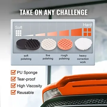 VEVOR 6-Inch Dual Action Polisher 720W Adjustable Speed