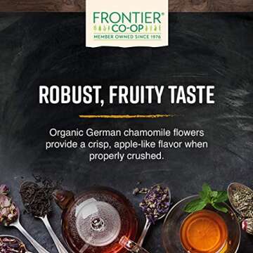 Organic Chamomile Flowers - Versatile & Flavorful Tea