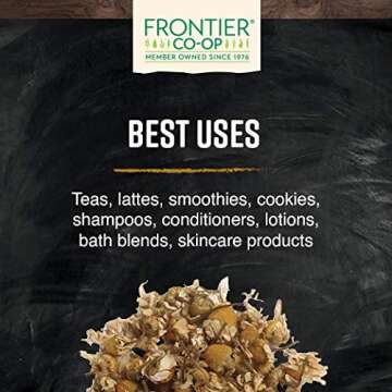 Organic Chamomile Flowers - Versatile & Flavorful Tea