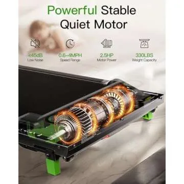 Akluer Walking Pad with Incline, Incline Walking Pad Treadmill for Home, 2.5 HP Under Desk Treadmill Small with Remote Control, Walking Pad Small Treadmill with LED Display