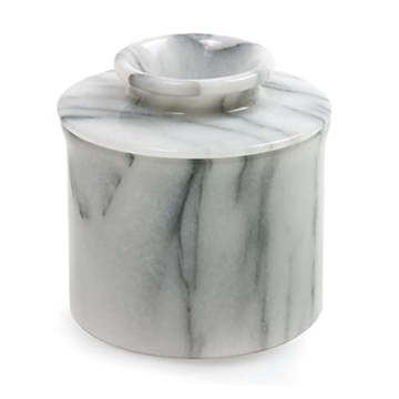 Norpro Marble Butter Keeper for Fresh Butter Spreadability