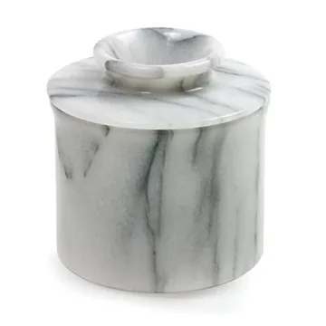 Norpro Marble Butter Keeper for Fresh Butter Spreadability