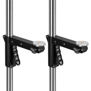 Godox 240FS 7.9' Wheeled Light Stand 2-Pack for Stability