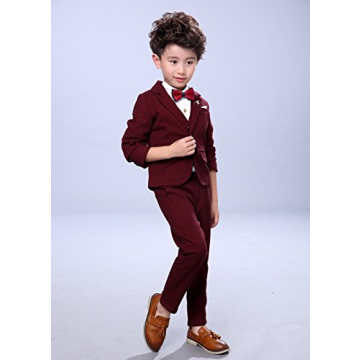 Boys 3-Piece Formal Tuxedo Suit Set for Special Events